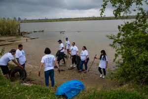 trash cleanup Galveston Bay Watershed #1